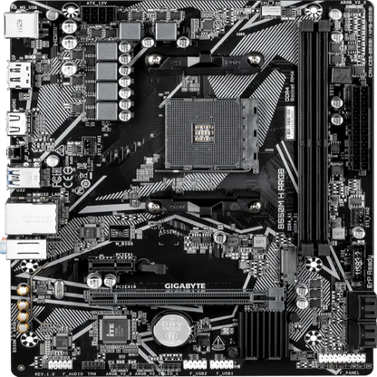Gigabyte B550M H ARGB Motherboard - Microcenter India.
