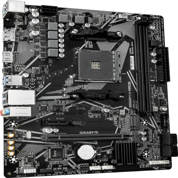Gigabyte B550M H ARGB Motherboard - Microcenter India.