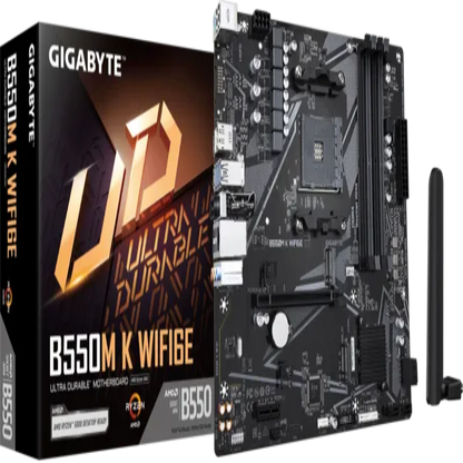  GIGABYTE B550M K WIFI6E Motherboard - Microcenter India.