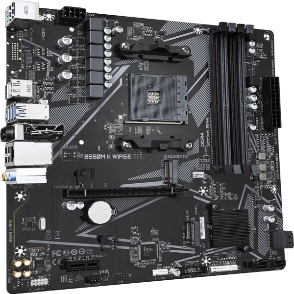  GIGABYTE B550M K WIFI6E Motherboard - Microcenter India.