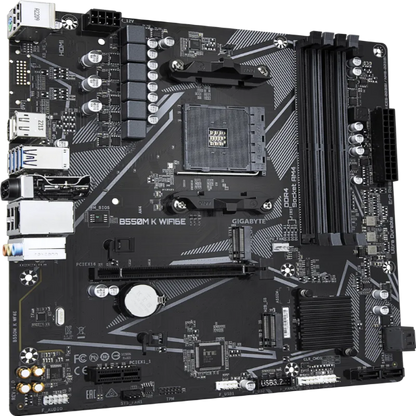  GIGABYTE B550M K WIFI6E Motherboard - Microcenter India.