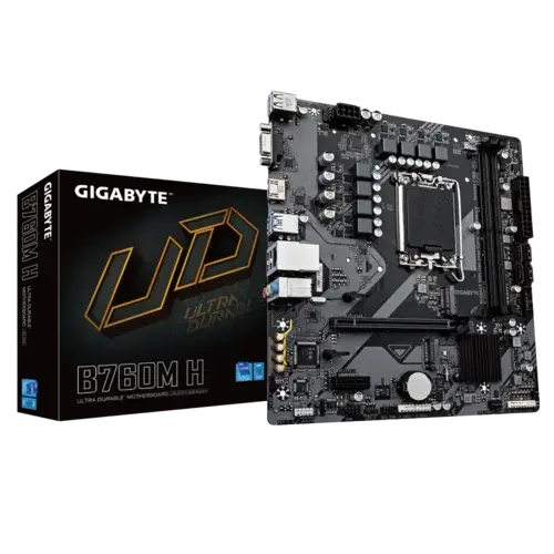 Gigabyte B760M H DDR5 M-ATX Motherboard - Microcenter India.