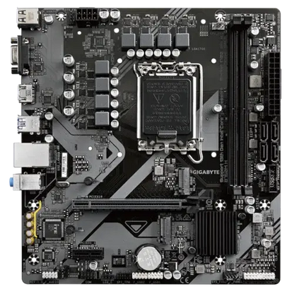 Gigabyte B760M H DDR5 M-ATX Motherboard - Microcenter India.