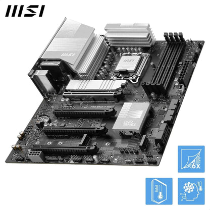 MSI WiFi Motherboard PRO B860-P WIFI DDR5 ATX Intel LGA1851 - Microcenter India.