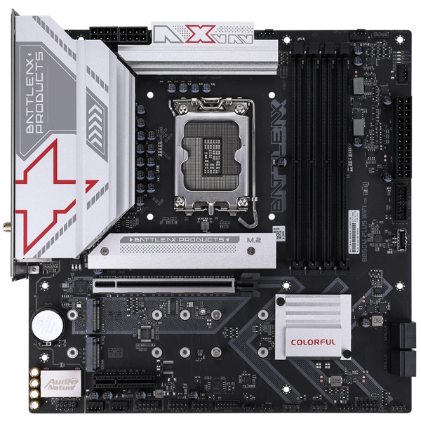 Colorful B860M Plus WiFi Motherboard BATTLE AX V20 - Microcenter India.