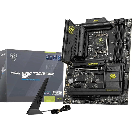 MSI Gaming Motherboard MAG B860 TOMAHAWK WIFI DDR5 ATX - Microcenter India.