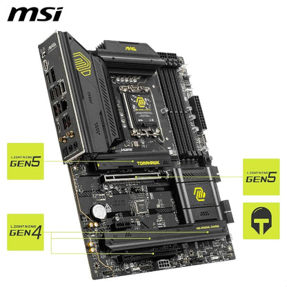 MSI Gaming Motherboard MAG B860 TOMAHAWK WIFI DDR5 ATX - Microcenter India.