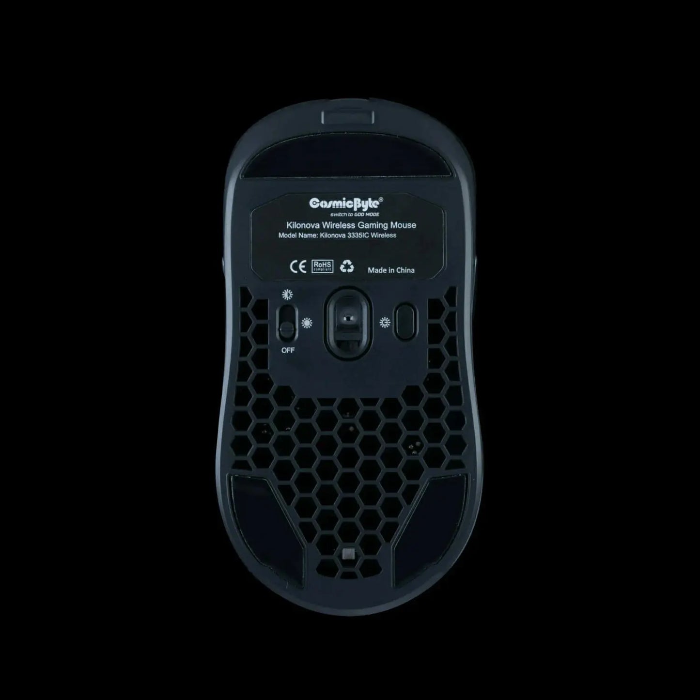 Cosmic Byte Kilonova RGB Honeycomb Gaming Mouse (3335IC)  Microcenter India