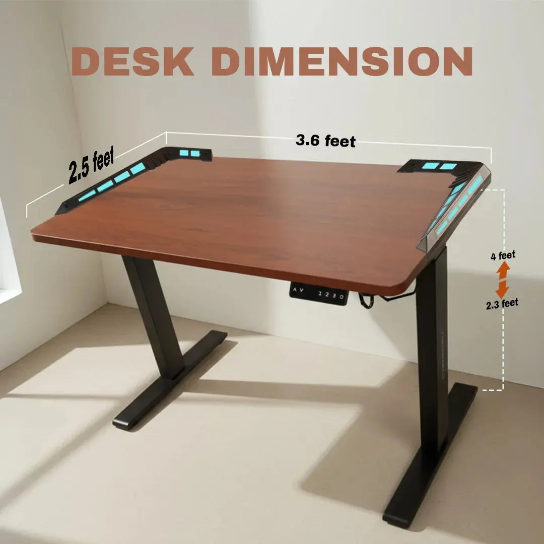 Cyberwolf Hydraulic Gaming Table Regular  Microcenter India