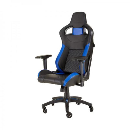 Corsair Gaming Chair Black/Blue T1 RACE â€“ Ultimate Comfort for Gamers  Microcenter India