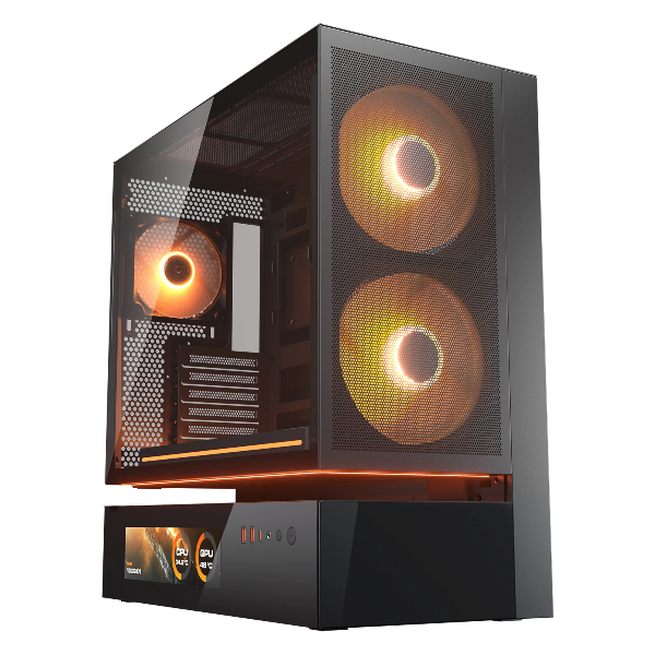 Cougar CFV235 Mesh Vision Mid Tower Case - Microcenter India.