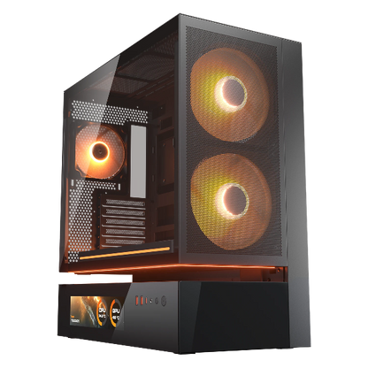 Cougar CFV235 Mesh Vision Mid Tower Case - Microcenter India.