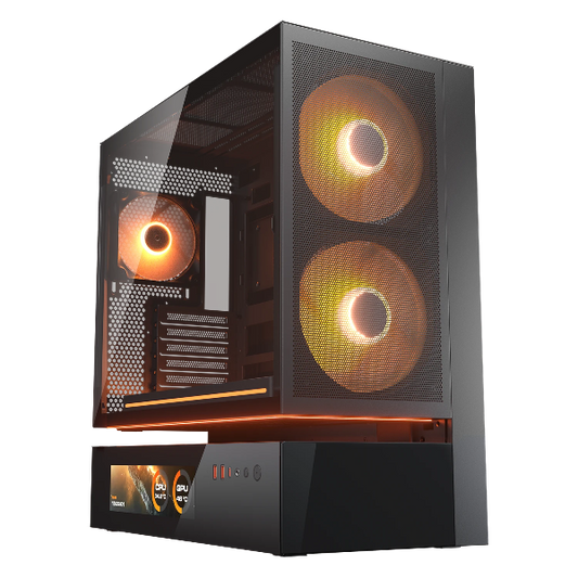 Cougar CFV235 Mesh Vision Mid Tower Case - Microcenter India.