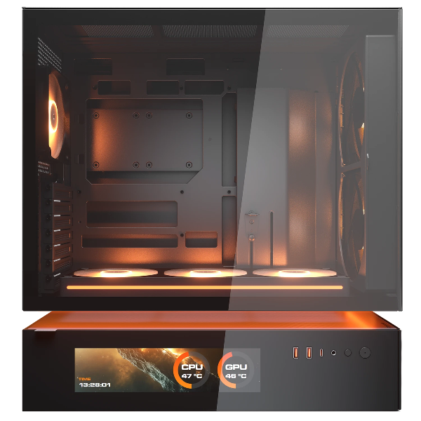 Cougar CFV235 Mesh Vision Mid Tower Case - Microcenter India.