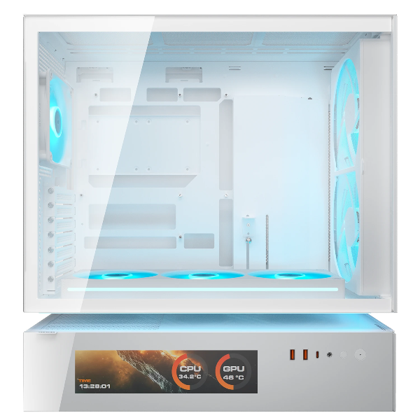 Cougar CFV235 Mesh Vision Mid Tower Case - Microcenter India.