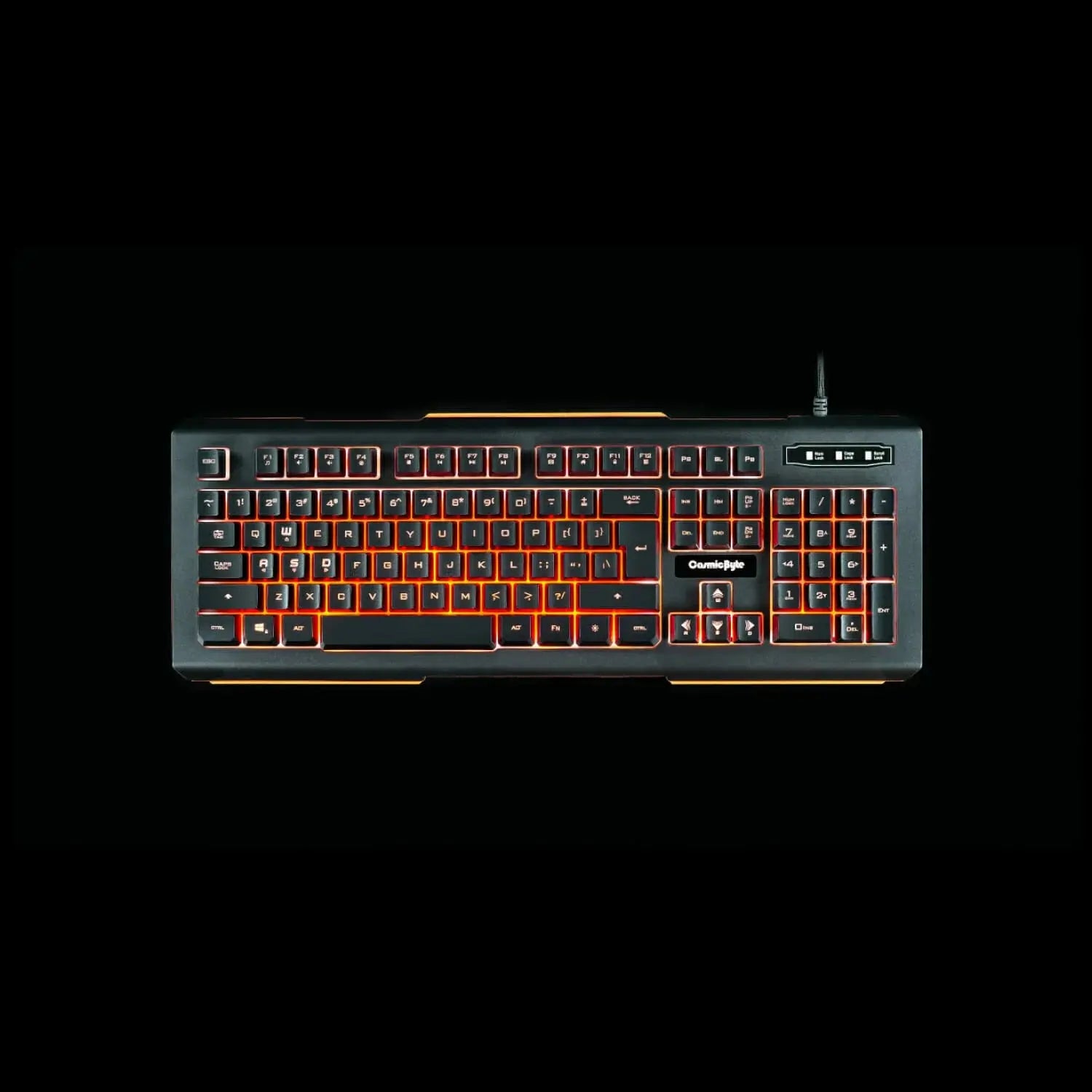 Cosmic Byte Corona Membrane Gaming Keyboard CB-GK-02  Microcenter India