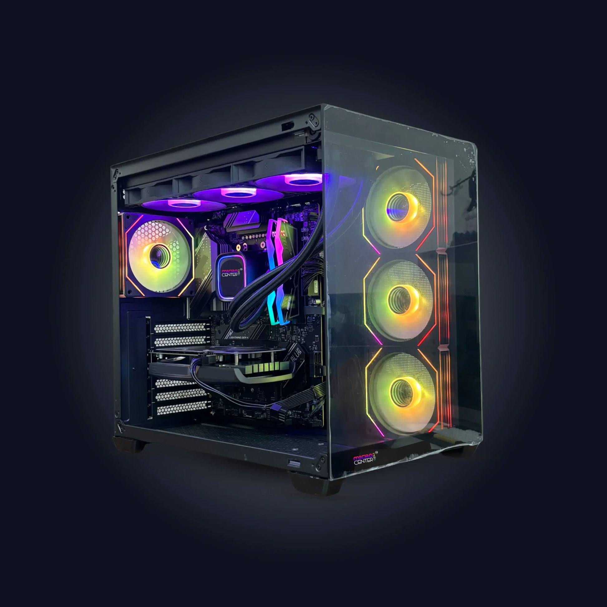 Obsidian Fang Gaming PC prebuilt RTX desktop setup