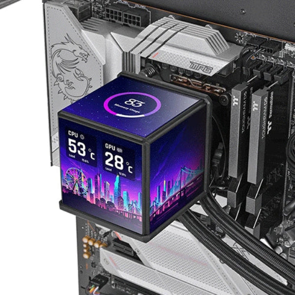 Thermaltake MineCube 360 Ultra ARGB 360mm AIO Liquid Cooler Black - Microcenter India.