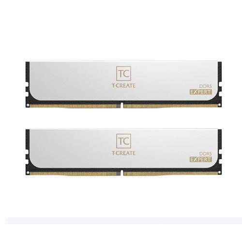 TeamGroup T-CREATE EXPERT DDR5 memory kit in white