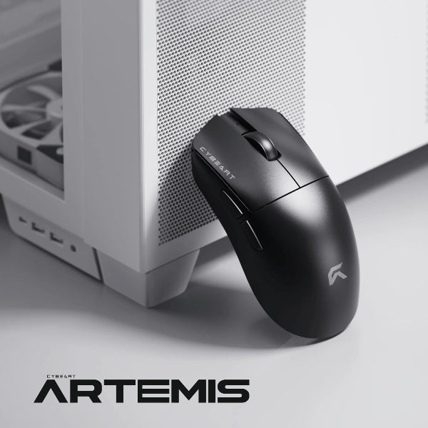 Cybeart Artemis Black Lightweight Mouse for Gaming - Microcenter India.
