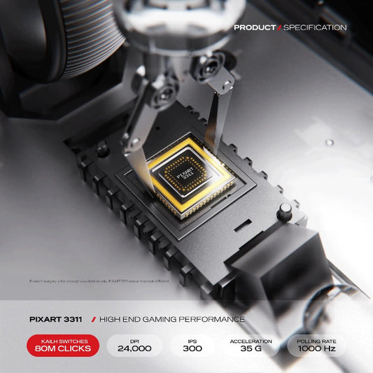 Cybeart Artemis Black Lightweight Mouse for Gaming - Microcenter India.