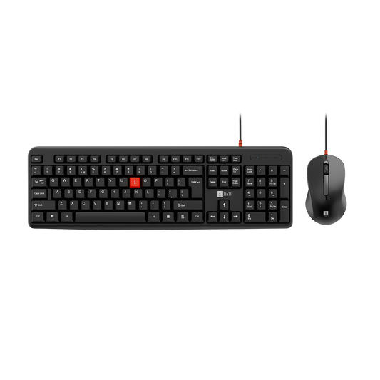 iBall Clickset 220 wired keyboard and mouse combo
