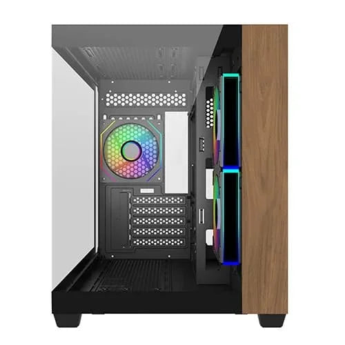 Cooler Master Elite 481 Wood ARGB M-ATX Mini Tower Cabinet  Microcenter India