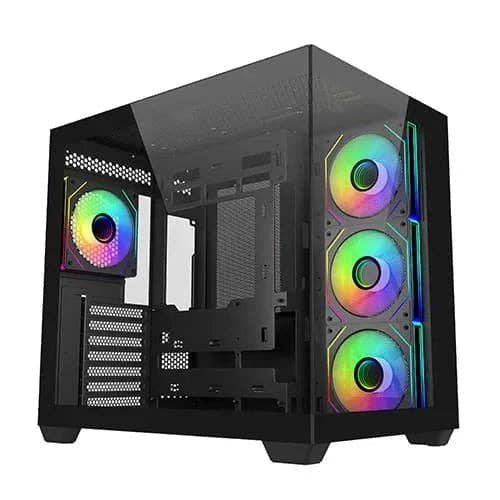 Cooler Master Elite 681 ARGB ATX Mid Tower Cabinet  Microcenter India