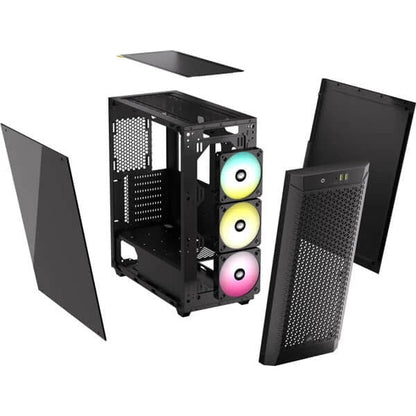 Corsair 480T RGB Airflow (ATX) Mid Tower Cabinet Black  Microcenter India