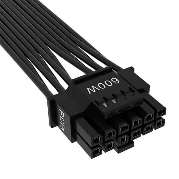 Corsair 600W PCIe 5.0 12VHPWR Type-4 PSU Power Cable  Microcenter India