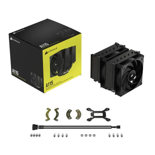 Corsair A115 Twin Tower 140mm CPU Air Cooler  Microcenter India