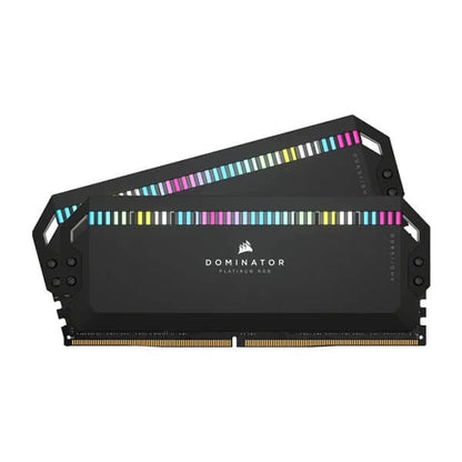 Corsair Dominator Platinum RGB DDR5 64GB (32GBx2) 6000MHz RAM Black 
