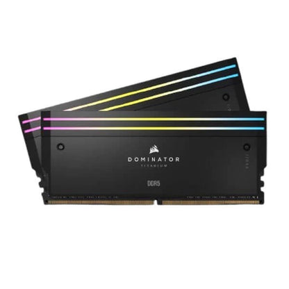 Corsair Dominator Titanium RGB DDR5 32GB (16GBx2) 6000MHz Desktop Ram Black  Microcenter India