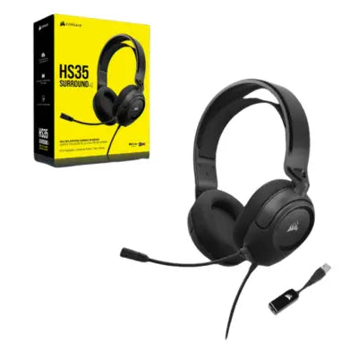 Corsair HS35 Surround V2 Gaming Headset  Microcenter India