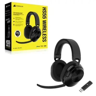Corsair HS55 Wireless Gaming Headset Carbon  Microcenter India