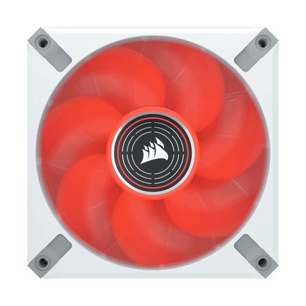 Corsair ML120 LED Elite 120mm Red LED Cabinet Fan Single Pack White  Microcenter India