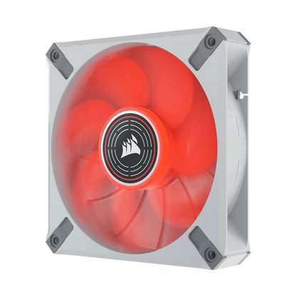 Corsair ML120 LED Elite 120mm Red LED Cabinet Fan Single Pack White  Microcenter India