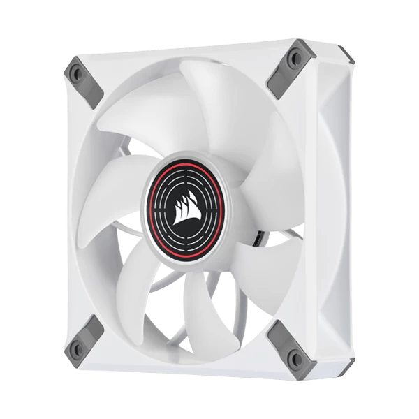 Corsair ML120 LED Elite 120mm Red LED Cabinet Fan Single Pack White  Microcenter India