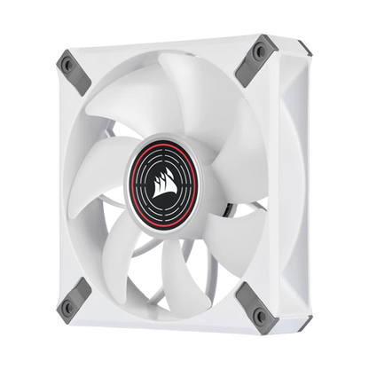 Corsair ML120 LED Elite 120mm Red LED Cabinet Fan Single Pack White  Microcenter India