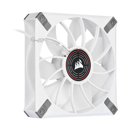 Corsair ML120 LED Elite 120mm Red LED Cabinet Fan Single Pack White  Microcenter India