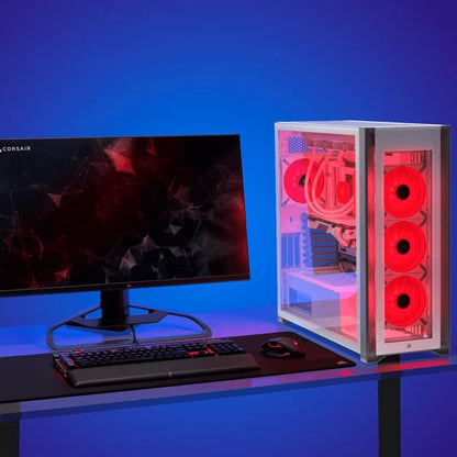 Corsair ML120 LED Elite 120mm Red LED Cabinet Fan Single Pack White  Microcenter India