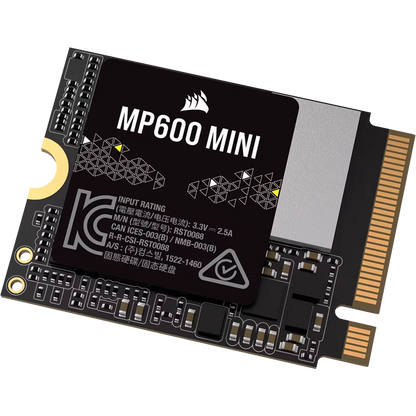 Corsair MP600 Mini 1TB,Gen4 PCIe x4 NVMe,M.2 2230 SSD