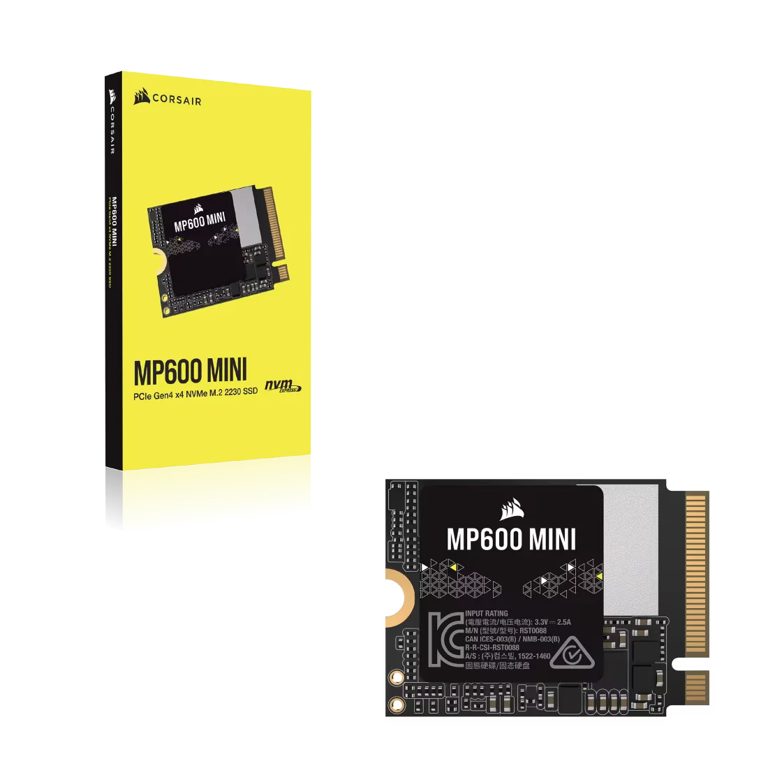 Corsair MP600 Mini 1TB Gen4 PCIe x4 NVMe M.2 2230 SSD  Microcenter India
