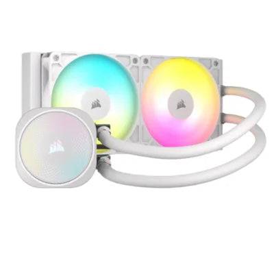 Corsair Nautilus 240 RS ARGB CPU Liquid Cooler White  Microcenter India
