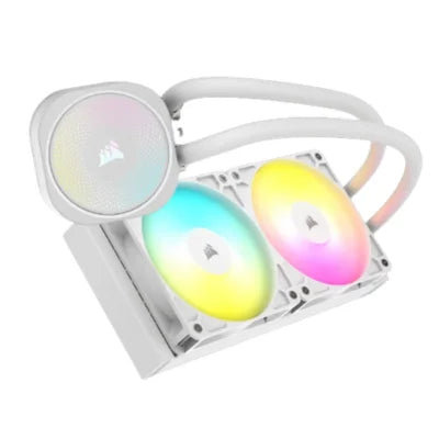 Corsair Nautilus 240 RS ARGB CPU Liquid Cooler White  Microcenter India