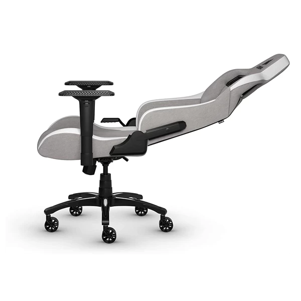 Corsair T3 RUSH Fabric Gaming Chair Grey/White  Microcenter India