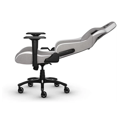 Corsair T3 RUSH Fabric Gaming Chair Grey/White  Microcenter India