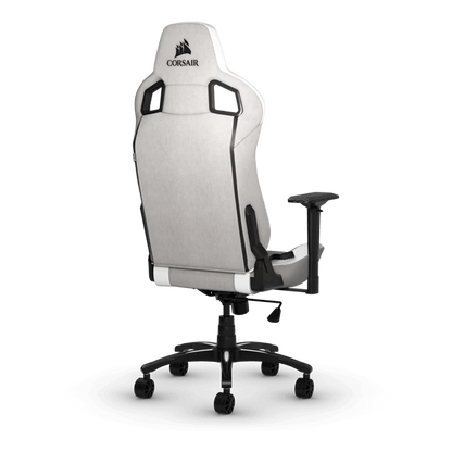 Corsair T3 RUSH Fabric Gaming Chair Grey/White  Microcenter India