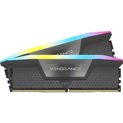 Corsair Vengeance RGB 32GB (16GBx2) DDR5 6000MHz Ram EXPO &amp; XMP  Microcenter India
