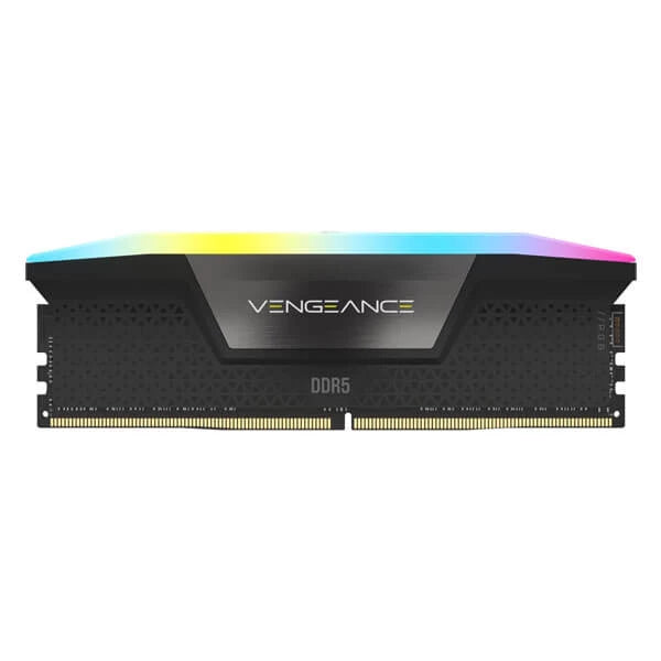 Corsair Vengeance RGB 32GB (16GBx2) DDR5 7200MHz Ram Black  Microcenter India